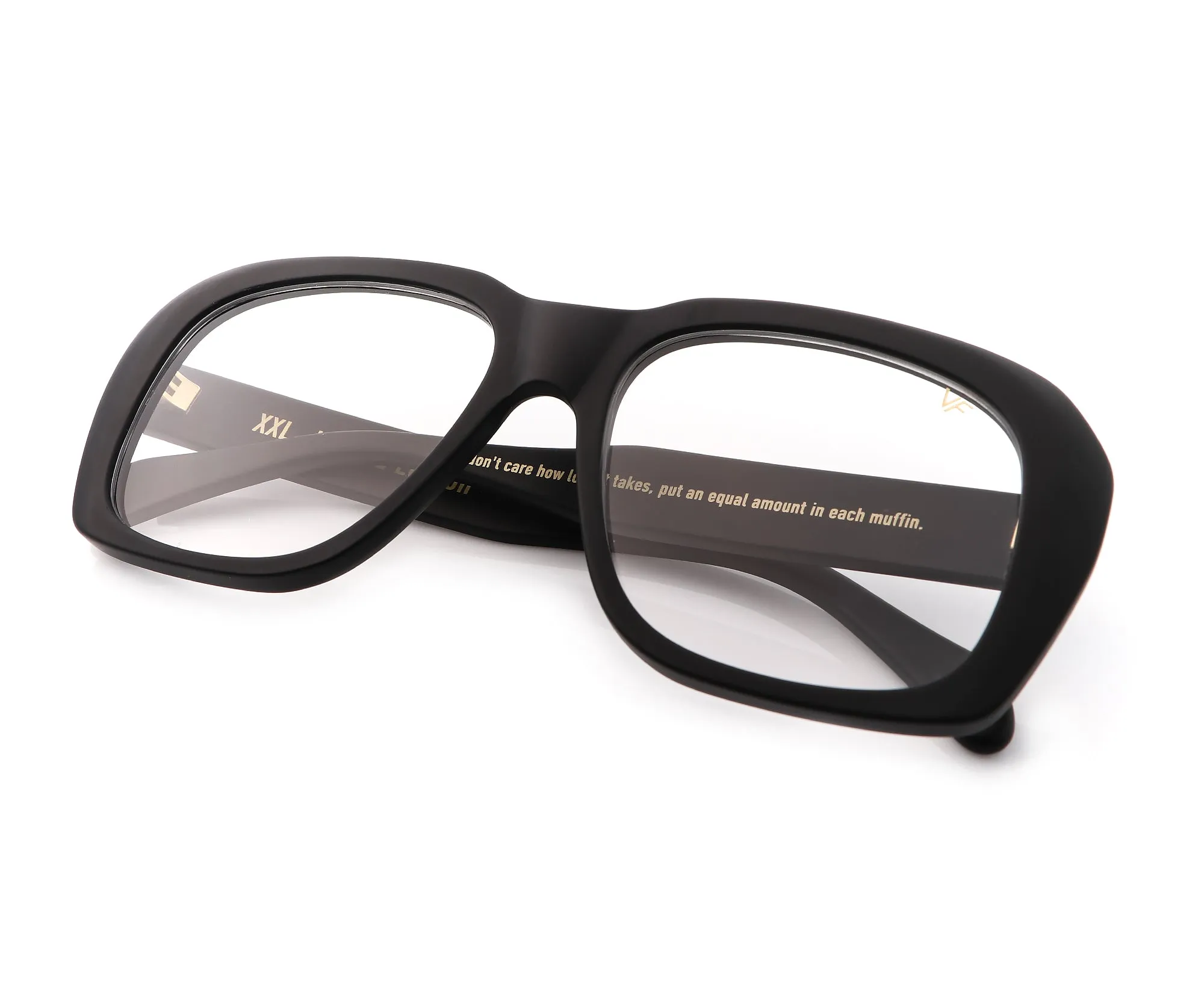 XXL Matte Edition Black Acetate