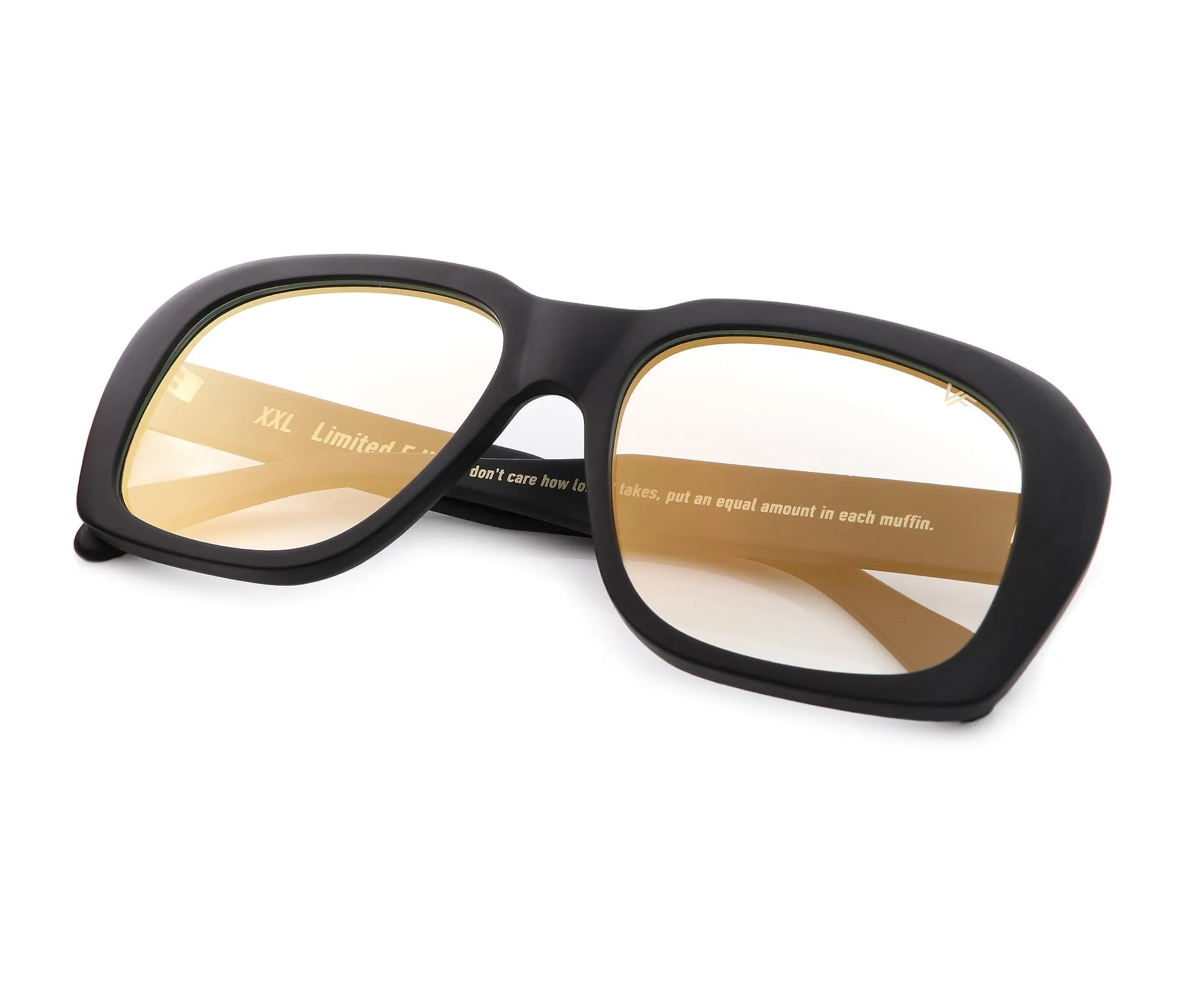 XXL Matte Edition Black Acetate